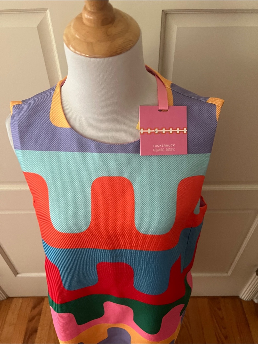 Tuckernuck x Atlantic-Pacific Marlowe Shift Dress Multi Color NWT medium - Picture 7 of 16